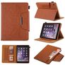 Mobigear Luxury iPad 9 (2021) Cover a libro + Portapenna - Marrone
