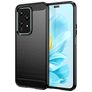 Mobigear Brushed Slim HONOR 200 Lite TPU flexível Capa traseira - Preto