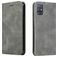Mobigear Retro Slim Samsung Galaxy A71 Wallet case - Grey
