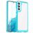 Mobigear Crystal Samsung Galaxy S23 Plus Hardcase Etui plecki - Przezroczysty / Turkusowy