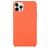 Mobigear Rubber Touch iPhone 15 Pro Silikone Bagsidecover - Orange