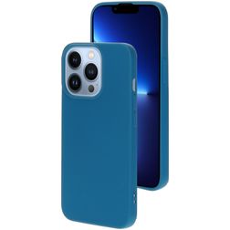 Mobiparts iPhone 13 Pro Silicone Back cover - Blueberry Blue