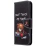 Mobigear Design Huawei P40 Lite E Cover a libro portafoglio - Do Not Touch