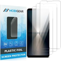 Mobigear Sony Xperia 1 VI Screen Protector Film - Case Friendly (3-Pack)