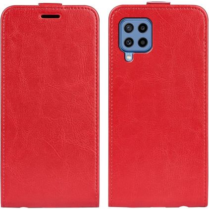 Mobigear Samsung Galaxy M22 Flipcover - Rød