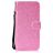 Mobigear Glitter Huawei Y6p Funda tipo libro Cartera - Rosa