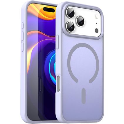 Mobigear Shockproof iPhone 17 Pro Max MagSafe Hard Case Back cover - Lavender