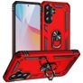 Mobigear Armor ring Samsung Galaxy A36 Hardcase Back cover Antiurto con anello - Rosso
