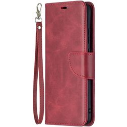 Mobigear Excellent Samsung Galaxy A02s Cover a libro portafoglio - Rosso