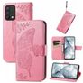 Mobigear Butterfly Realme GT Master Edition Wallet case - Pink