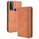 Mobigear Sensation TCL 20 SE Funda tipo libro Cartera - Marrón
