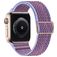 Mobigear W Texture Nylon Apple Watch Urrem Elastisk rem - 42/41/40/38 mm - Lilla