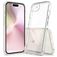 Mobigear Crystal Transparent iPhone 16e Fodral Hårdplast Skal - Transparent
