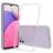 Mobigear Crystal Transparent Samsung Galaxy A33 Fodral Hårdplast Skal - Transparent