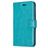 Mobigear Wallet Samsung Galaxy A20e Cover a libro portafoglio - Turchese