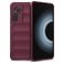 Mobigear Bumpy Xiaomi 12T Flexible TPU Back cover - Burgundy