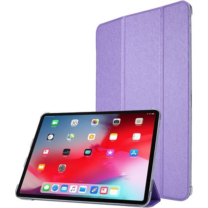 Mobigear Tri-Fold Slim iPad Pro 12,9 pulgadas (2018) Funda tipo libro - Morado