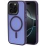 Mobiparts Hardcover iPhone 16 Pro MagSafe Hardcase Back cover - Satin Purple