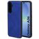 Mobiparts Classic Samsung Galaxy A36 MagSafe TPU / Keinonahka Suojakuori - Sapphire Blue