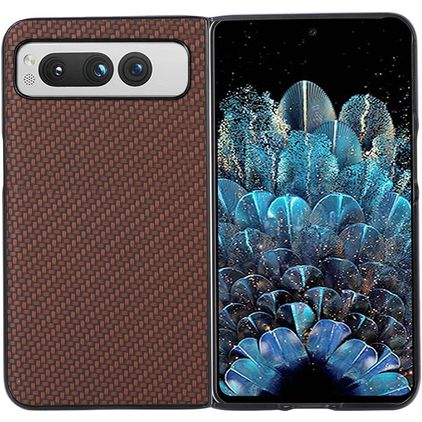 Mobigear Race Google Pixel Fold Hardcase Etui plecki - Brązowy
