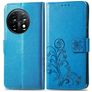 Mobigear Clover OnePlus 11 Wallet case - Blue