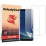 GrizzlyCoat Samsung Galaxy S8 Plus Hidrogel TPU Película de ecrã - Compatível com capas + Moldura de instalação (Pack de 2)