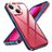 Mobigear Crystal iPhone 14 Plus Tvrdý plast Zadní kryt - Průhledná / Červená