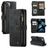 CaseMe C30 iPhone 13 Wallet case - Black