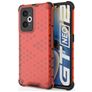 Mobigear Honeycomb Realme GT2 Hard Case Back cover Shockproof - Red
