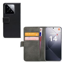 Mobilize Classic Gelly Wallet Xiaomi 14 Pungetui med Seddelrum - Sort