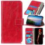 Mobigear Basic iPhone 8 Etui z klapką typu portfel - Czerwony