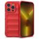 Mobigear Bumpy iPhone 14 Pro Joustava TPU Suojakuori - Punainen
