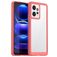 Mobigear Crystal Xiaomi Redmi Note 12 Hard Case Back cover - Clear / Red