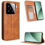 Mobigear Sensation Xiaomi 15 Pro Pungetui med Seddelrum - Brun