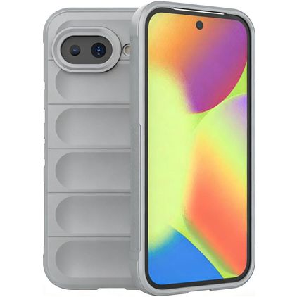 Mobigear Bumpy Google Pixel 10a Flexibel TPU Skal - Grå