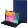 Mobigear DuoStand Samsung Galaxy Tab A 10.1 (2019) Rotating Wallet case - Dark Blue