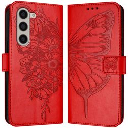 Mobigear Butterfly Samsung Galaxy Z Fold 6 Funda tipo libro Cartera - Rojo