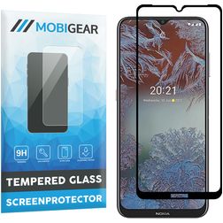 Mobigear Premium Nokia G20 Vidro temperado Película de ecrã - Compatível com capas - Preto