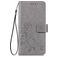 Mobigear Clover Samsung Galaxy S20 Funda tipo libro Cartera - Gris