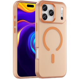 Mobigear Shockproof iPhone 17 Pro Max MagSafe Hardcase Back cover - Arancione