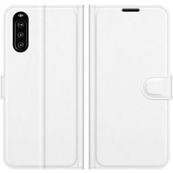 Mobigear Classic Sony Xperia 10 III Funda tipo libro Cartera - Blanco