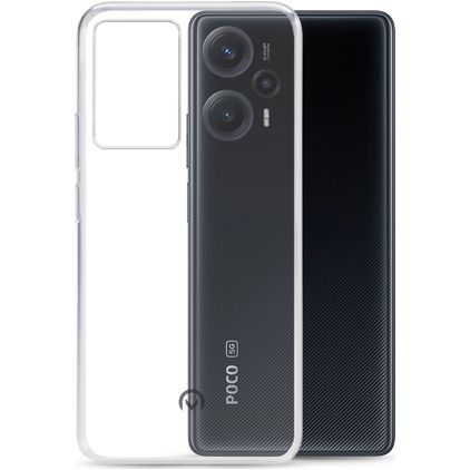 Mobilize Gelly Trasparente POCO F5 Pro TPU flessibile Back cover - Trasparente