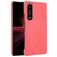 Mobigear Croco Sony Xperia 1 III Kova Suojakuori - Punainen