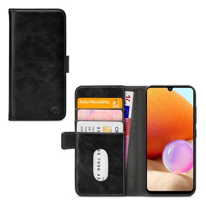 Mobilize Elite Gelly Samsung Galaxy A32 4G Funda tipo libro Cartera - Negro