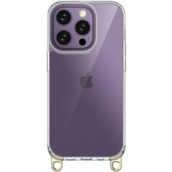 Mobigear Bungy iPhone 14 Pro Hårdt Bagsidecover - Guld