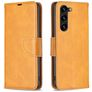 Mobigear Excellent Samsung Galaxy S25 Plus Etui z klapką typu portfel - Koniakowy