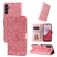 Mobigear Sunflower Samsung Galaxy A14 Pungetui med Seddelrum - Magenta