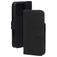 Mobiparts Wallet iPhone 16 Pro MagSafe Skóra naturalna Etui z klapką typu portfel - Czarny
