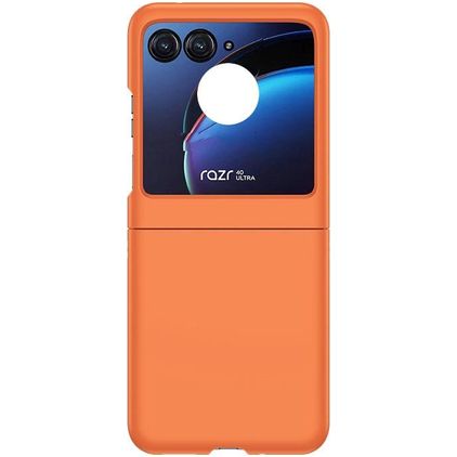Mobigear Colors Motorola Razr 50 Plástico rígido Capa traseira - Laranja