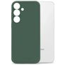 Mobilize Rubber Gelly Samsung Galaxy S24 Plus Fleksibel TPU Bagsidecover - Matt Green